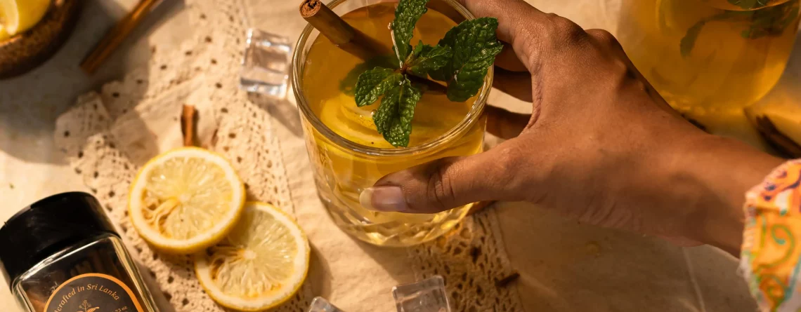 Zesty Honey Lemonade with Cinnamon Infusion - Main Recipe