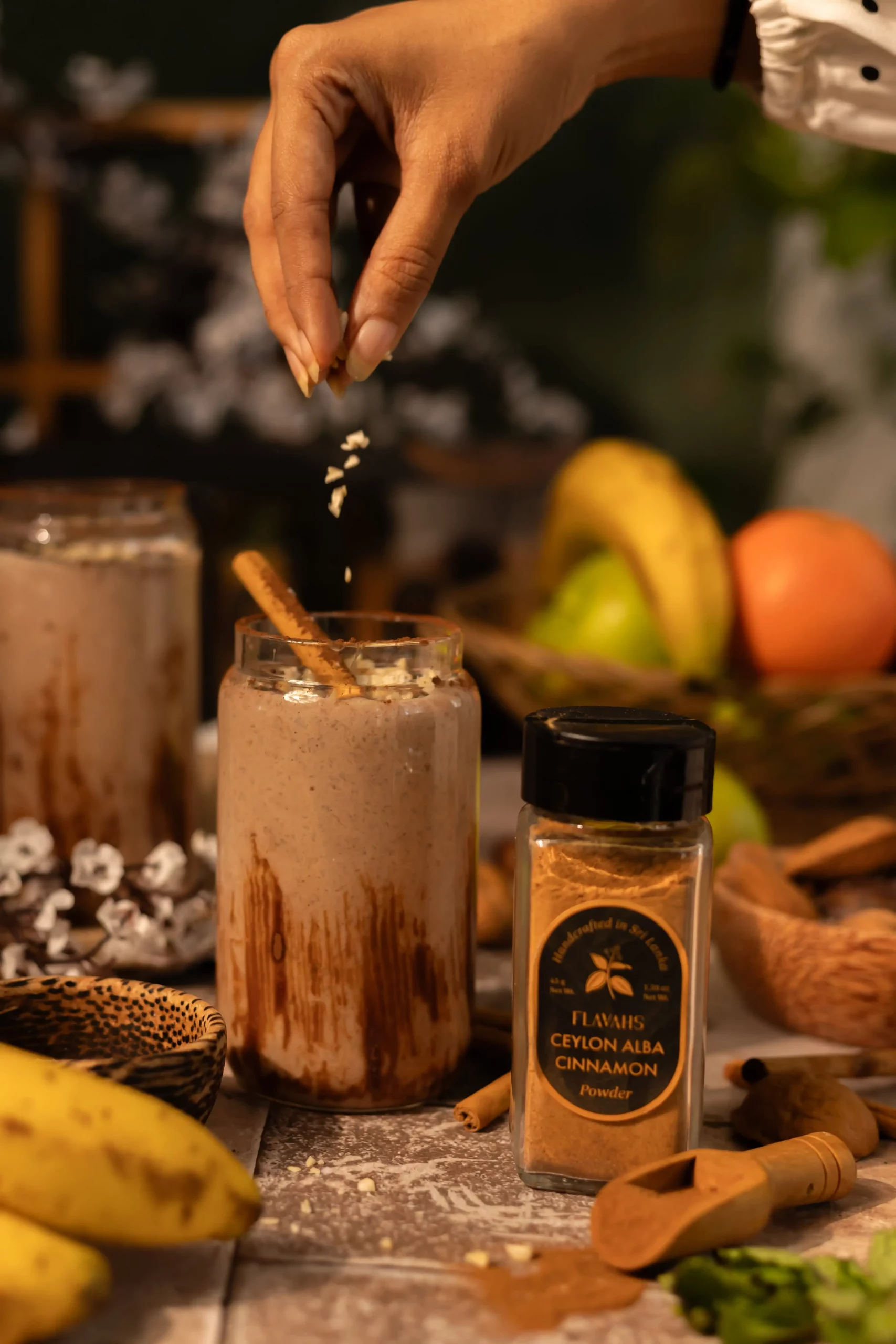 Creamy Alba Cinnamon Vanilla Smoothie with Banana and Yogurt Recipe