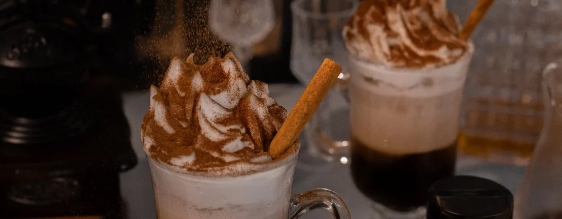 Spiced Irish Coffee with Alba Cinnamon and Cream - Main Image Recipe