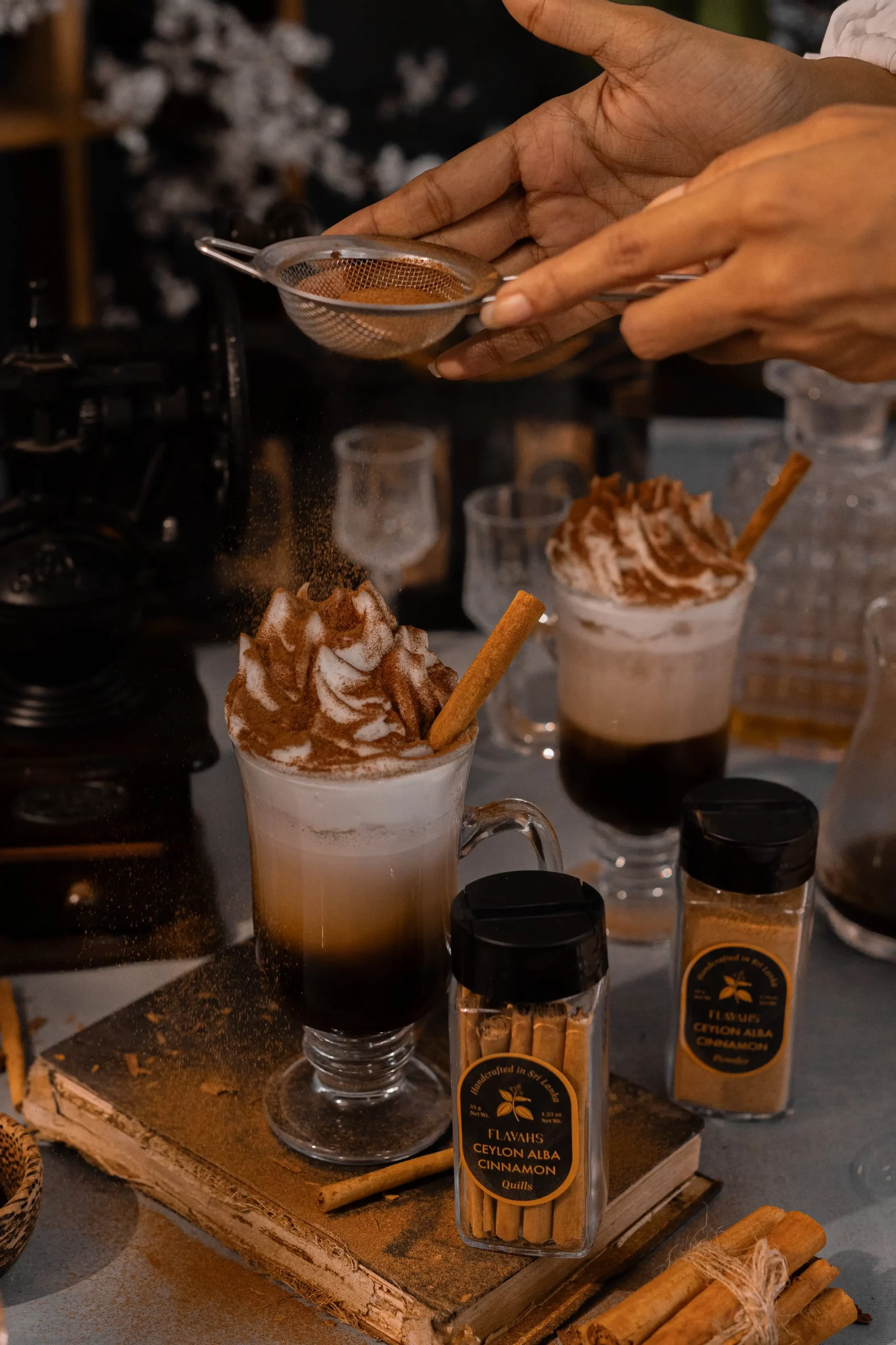 Spiced Irish Coffee with Alba Cinnamon and Cream - Main Image Recipe