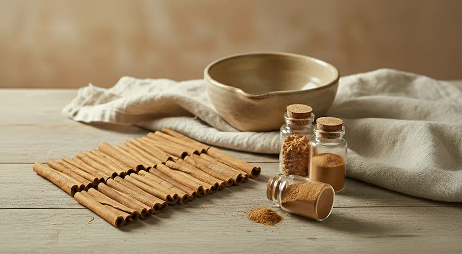 Hand-rolled Alba cinnamon quills from Sri Lanka, the rarest form of true Ceylon cinnamon - Flavahs Alba Cinnamon